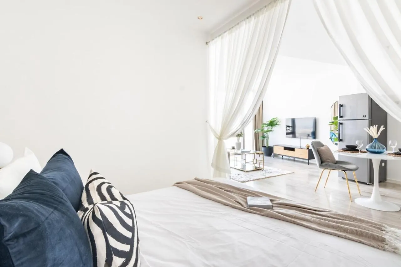 Apartment Guestready - A View Of The City Skyline - D1 Tower Dubai