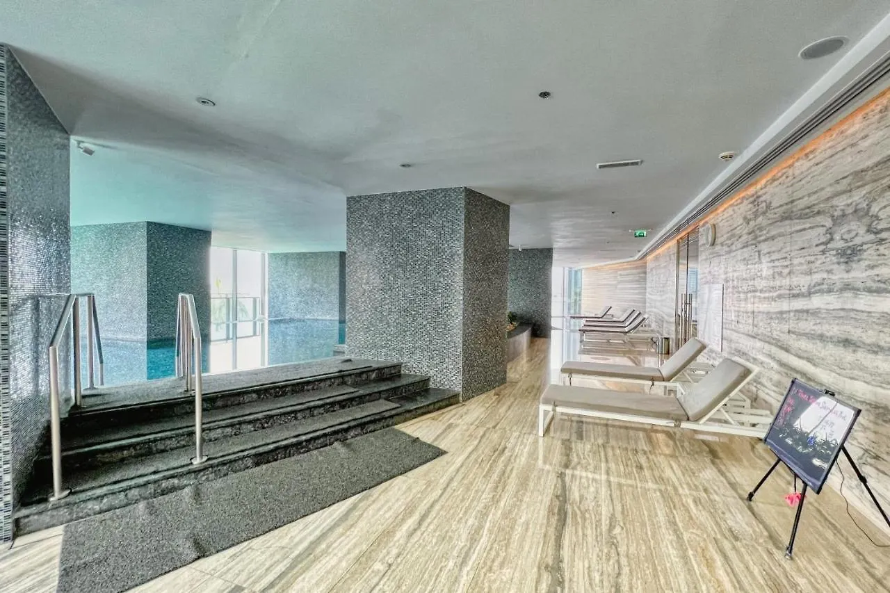 Apartment Guestready - A View Of The City Skyline - D1 Tower Dubai